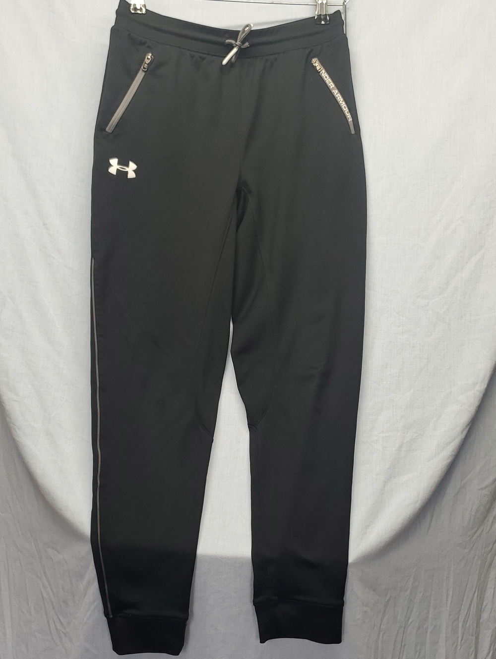 Under Armour Black Kids' Performance Joggers with Zip Pockets #215